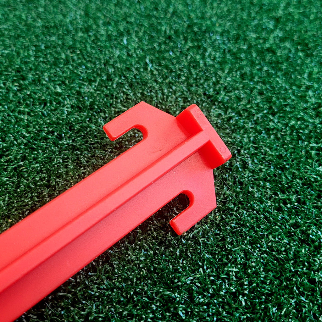 Ground Pegs in Red